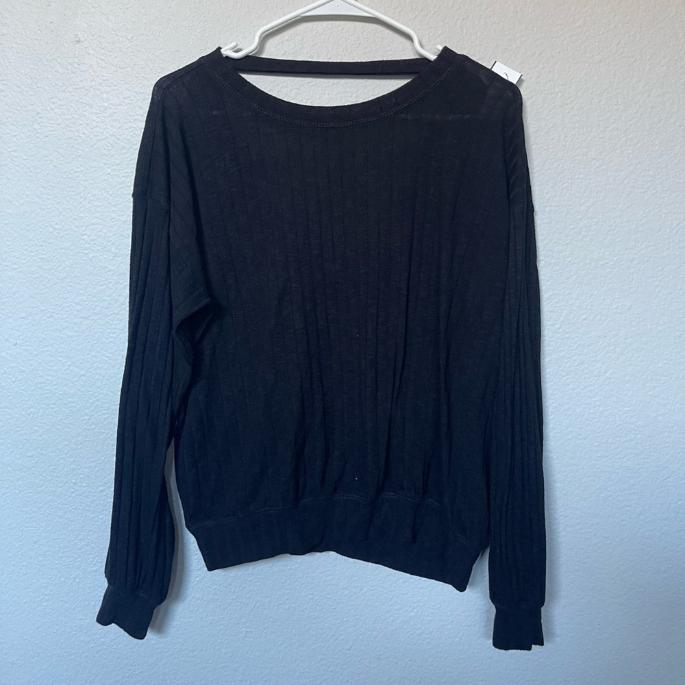 FP Beach black blouse size S